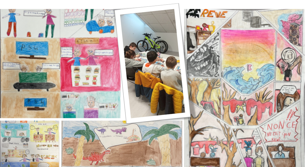 Illustration - SESSAD : La bande dessinée comme support à la rééducation
